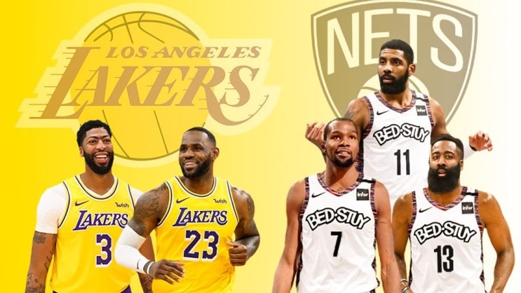  [20-21 NBA 프리뷰] 브루클린 네츠 vs LA 레이커스 :: 케빈 듀란트 :: 제임스 하든 :: 카이리 어빙 :: 르브론 제임스 :: 앤서니 데이비스 :: 농구 :: MFB