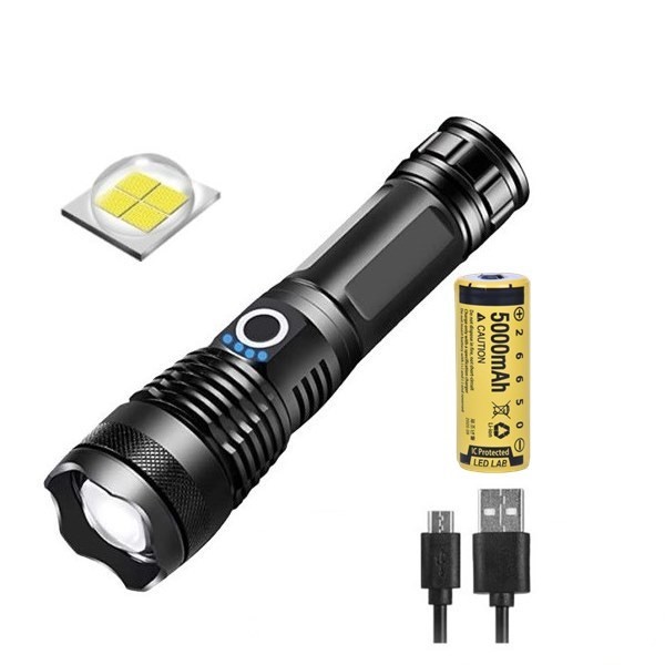 후기가 정말 좋은 ULTRA 손전등 블랙 XHP50 + 26650 충전지 + USB 충전케이블 세트, 혼합색상, 1세트(로켓배송) 추천해요 후기가 정말 좋은 ULTRA 손전등 블랙 XHP50 + 26650 충전지 + USB 충전케이블 세트, 혼합색상, 1세트(로켓배송) 추천해요