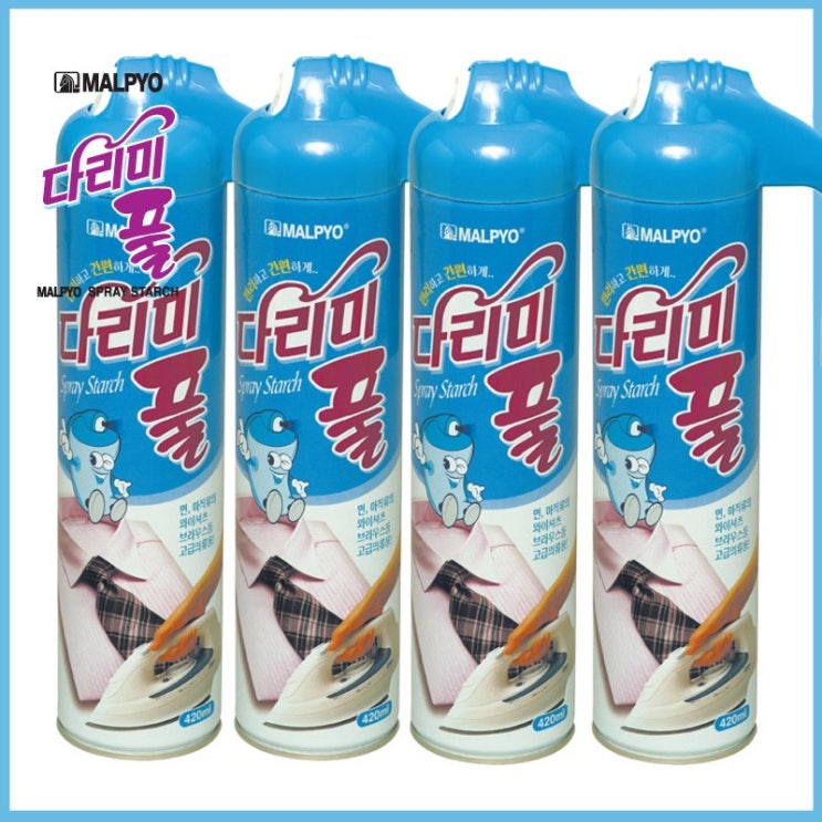인지도 있는 말표 다리미풀 고급의류용 Spray Starch 420ml, 4개 좋아요 인지도 있는 말표 다리미풀 고급의류용 Spray Starch 420ml, 4개 좋아요