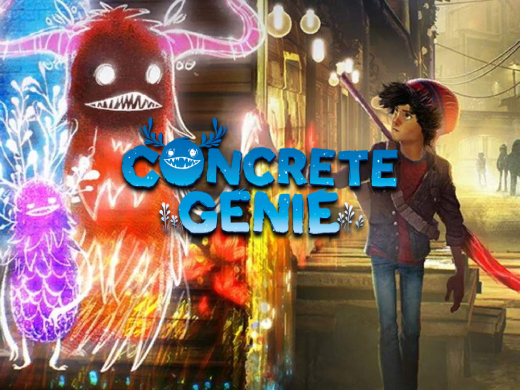 psn 2월 무료게임 콘크리트 지니 Concrete Genie 맛보기