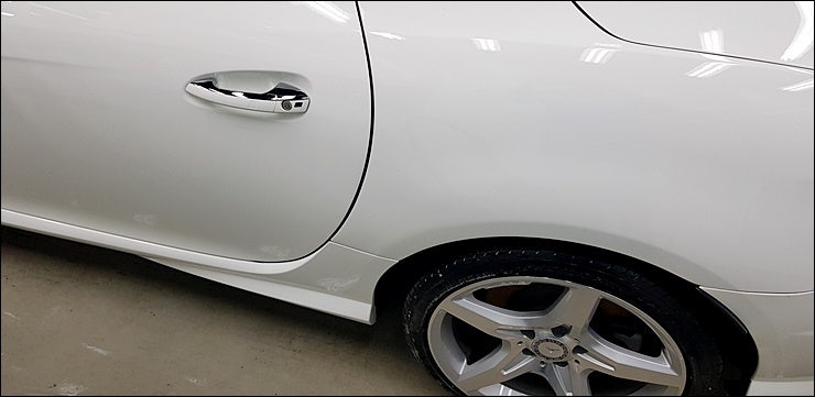 경기 남양주 오남읍 / 휀다수리 판금도색 보험수리 / 벤츠 / SLK-클래스