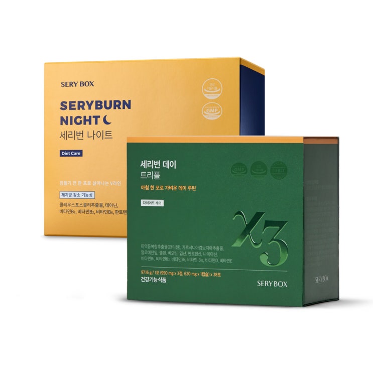 핵가성비 좋은 세리박스 세리번 데이 트리플 97.16g + 세리번 나이트 28g x 2p, 1세트, 각1개월분(로켓배송) 추천합니다 핵가성비 좋은 세리박스 세리번 데이 트리플 97.16g + 세리번 나이트 28g x 2p, 1세트, 각1개월분(로켓배송) 추천합니다