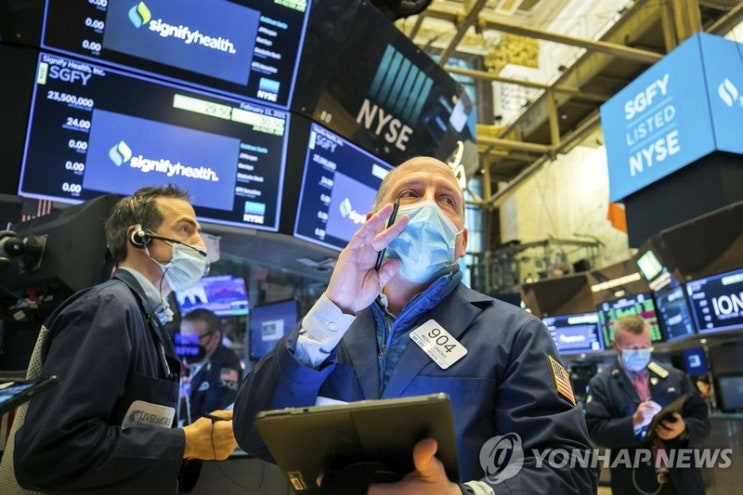 뉴욕증시, 금리 상승세 촉각 혼조세…나스닥 0.34% 하락 마감 뉴욕증시, 금리 상승세 촉각 혼조세…나스닥 0.34% 하락 마감