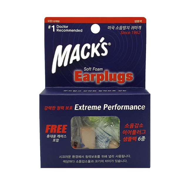 인지도 있는 Macks 소프트폼 이어플러그 샘플팩 6종 + 케이스 세트, 1세트(로켓배송) 추천합니다 인지도 있는 Macks 소프트폼 이어플러그 샘플팩 6종 + 케이스 세트, 1세트(로켓배송) 추천합니다