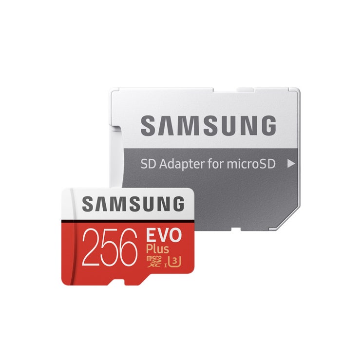  선호도 좋은 삼성전자 EVO PLUS 마이크로SD 메모리카드 MB-MC256HA/KR, 256GB(로켓배송) 좋아요