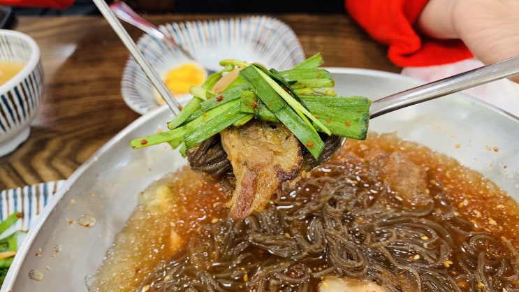  광주 첨단 갈비 냉면 돈가스 맛집 명인면옥