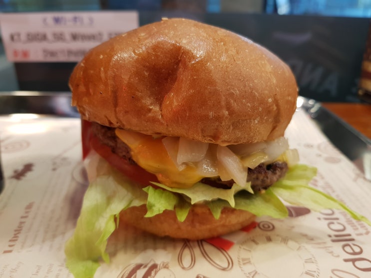 광교 수제버거 맛집 '보스턴 수제버거', 보스턴 치즈버거 리뷰!