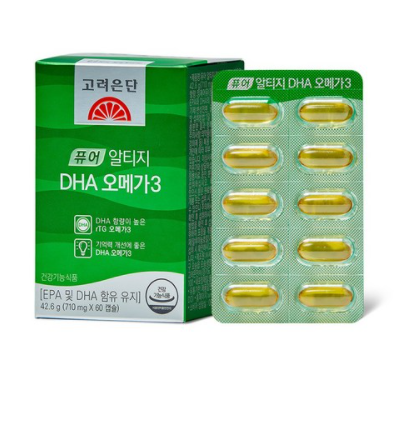  깜박깜박 기억력이 떨어질때_고려은단오메가3