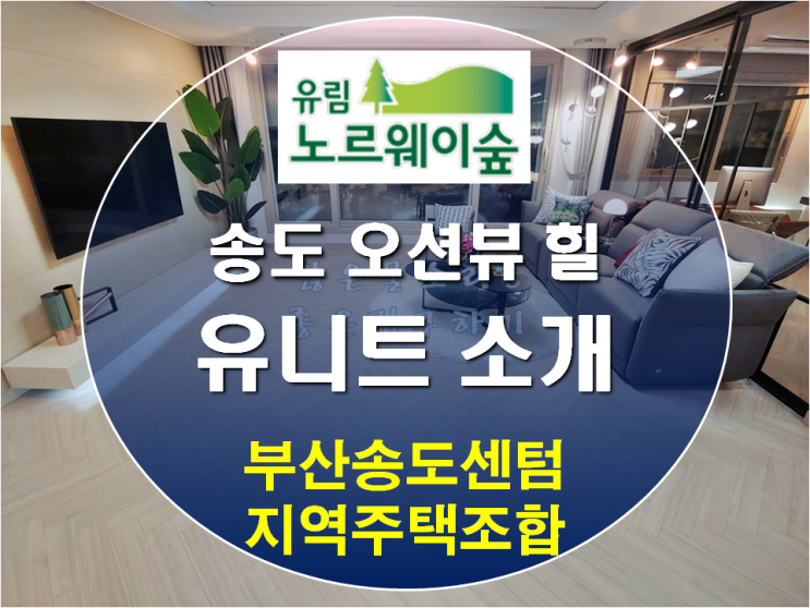  송도 유림 노르웨이숲 오션뷰 힐 유니트 소개 & 항공 영상