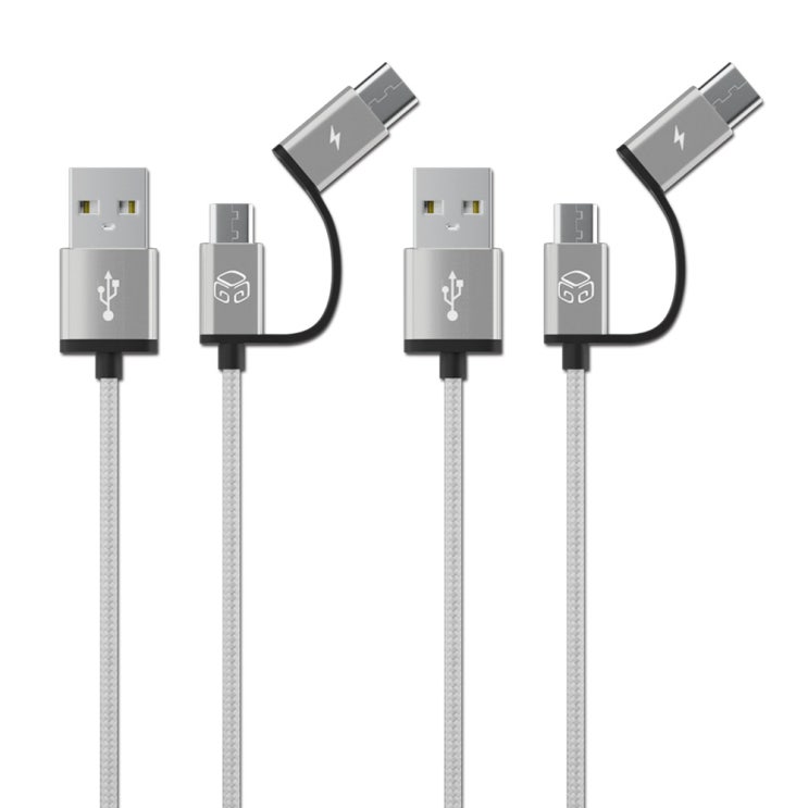 당신만 모르는 디지지 C타입 5핀 USB 2in1 고속 충전 케이블 100cm, 실버, 2개(로켓배송) 추천해요 당신만 모르는 디지지 C타입 5핀 USB 2in1 고속 충전 케이블 100cm, 실버, 2개(로켓배송) 추천해요