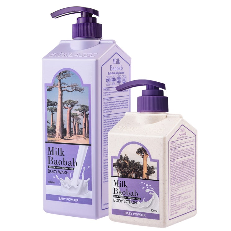 선호도 좋은 비오클라쎄 밀크바오밥 베이비파우더향 바디워시 1000ml + 바디로션 500ml 바디케어세트, 1세트(로켓배송) 좋아요 선호도 좋은 비오클라쎄 밀크바오밥 베이비파우더향 바디워시 1000ml + 바디로션 500ml 바디케어세트, 1세트(로켓배송) 좋아요