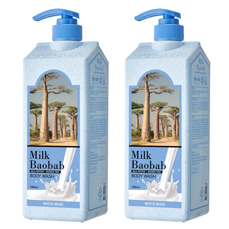 당신만 모르는 밀크바오밥 바디워시 화이트머스크향, 1000ml, 2개(로켓배송) ··· 당신만 모르는 밀크바오밥 바디워시 화이트머스크향, 1000ml, 2개(로켓배송) ···