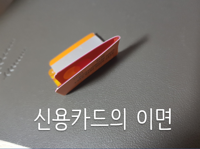  신용카드 잘 쓰고 계신가요?(ft. 시드머니, 체크카드)