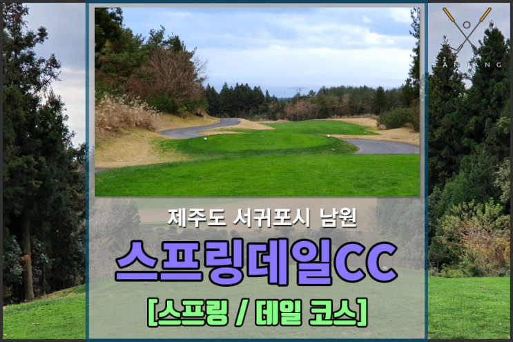  [제주도 서귀포시] 스프링데일CC 라운딩 후기 - 데일코스 [제주도골프장]