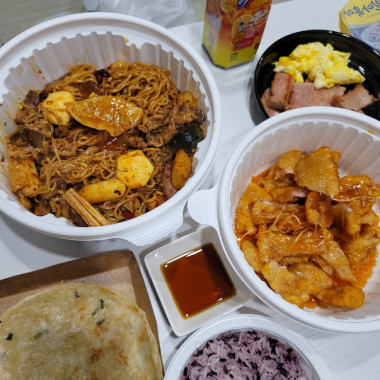  [화성 맛집] 병점 마라샹궈 마라탕 꿔바로우 배달 '라화쿵부' 진안점