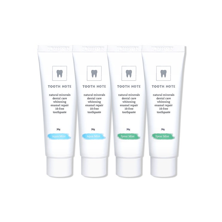 당신만 모르는 투스노트 미백치약 아쿠아 민트 + 스피아 민트 2종 세트, 30g, 2세트(로켓배송) 추천해요 당신만 모르는 투스노트 미백치약 아쿠아 민트 + 스피아 민트 2종 세트, 30g, 2세트(로켓배송) 추천해요
