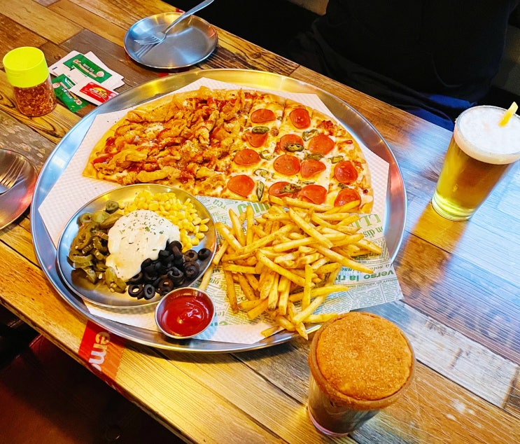  힙했던 방이먹자골목 피자 맛집