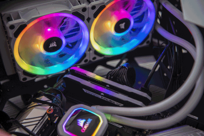 XMP 오버클럭 하이앤드 DDR4 메모리, 커세어 벤젠스 RGB 프로 SL 튜닝램