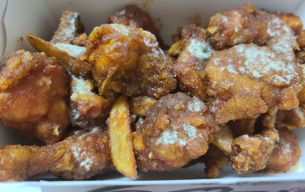  60계 간지치킨 , 아이들에게 인기 많은 메뉴
