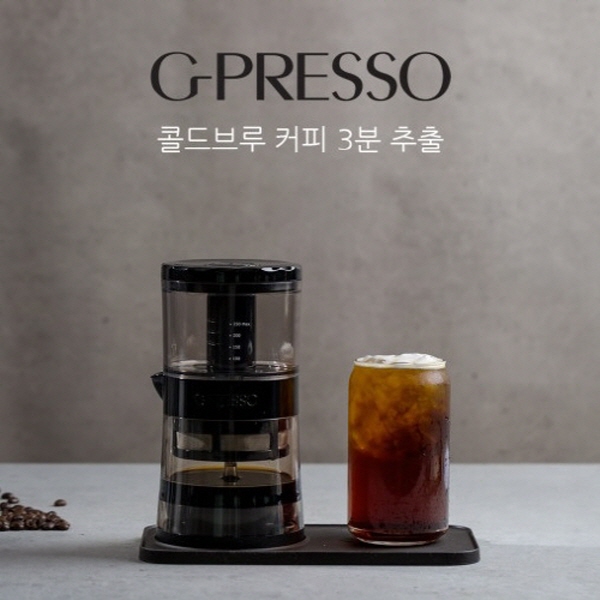 요즘 인기있는 21년 설상품!! GPRESSO 듀얼브루 커피머신 프리미엄 (핫브루/콜드브루) ···