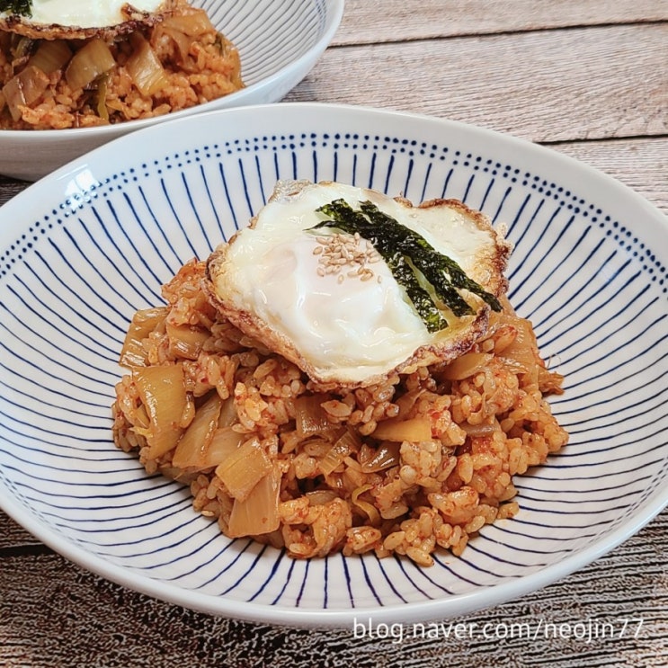 김치볶음밥 한그릇음식 백종원레시피로 맛있게 만들었어요 김치볶음밥 한그릇음식 백종원레시피로 맛있게 만들었어요
