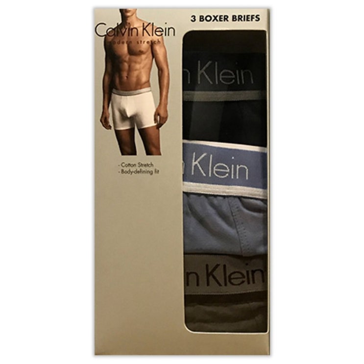  [할인상품] 캘빈클라인언더웨어 남성용 스판사각팬티 3매 30,700 원 ~