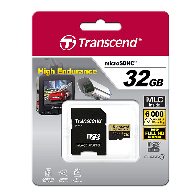 가성비갑 트랜센드 블랙박스전용 MicroSDHC 메모리카드 TS32GUSDHC10V, 32GB(로켓배송) 좋아요