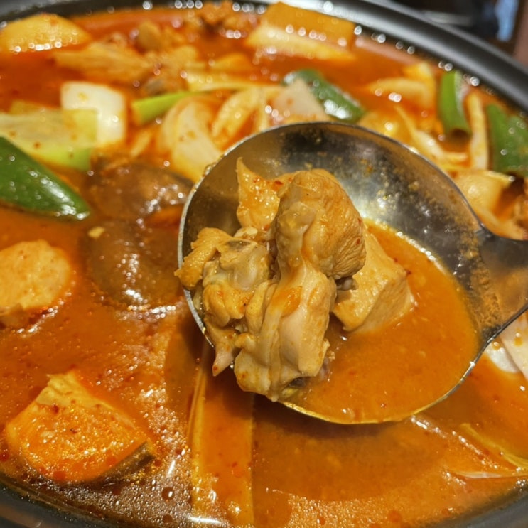  1인 1뚝배기도 가능한 깔끔한 닭볶음탕, 둔산동 식당도리가
