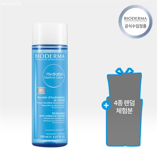  [대박할인] 바이오더마 하이드라비오 에센스 로션 수분 미백 부스터 200ml 4종샘플 20,160 원~! 37% 할인