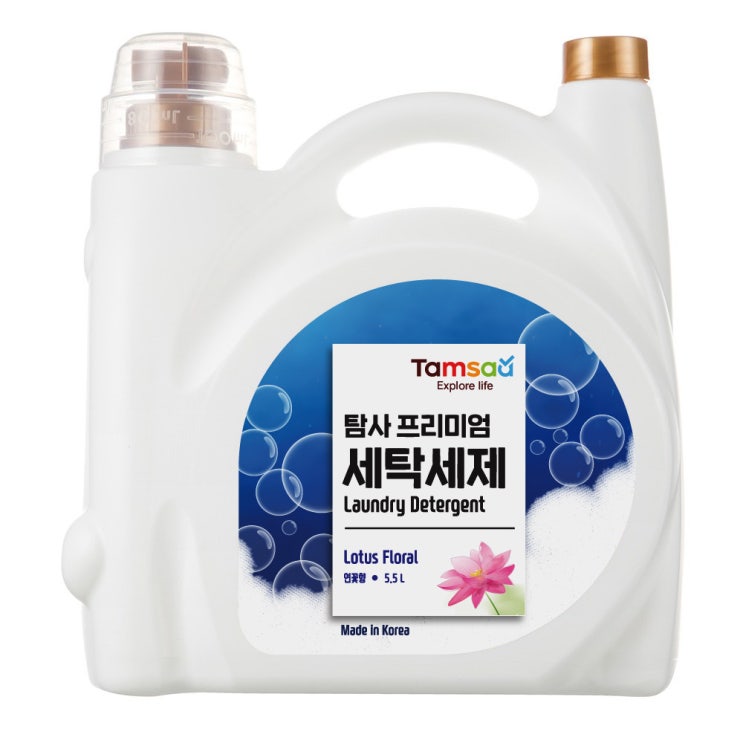 잘나가는 탐사 프리미엄 온가족 액체 세탁세제, 5.5L, 1개(로켓배송) ··· 잘나가는 탐사 프리미엄 온가족 액체 세탁세제, 5.5L, 1개(로켓배송) ···