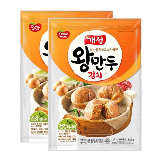 많이 팔린 동원 개성김치왕만두, 1.82kg, 2개입 ···