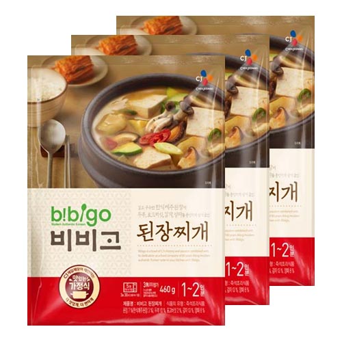 선택고민 해결 비비고 된장찌개, 460g, 3개 좋아요