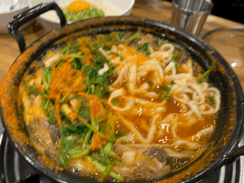  방이동 먹자골목 맛집 추천 - 등촌 샤브 칼국수 방이본점