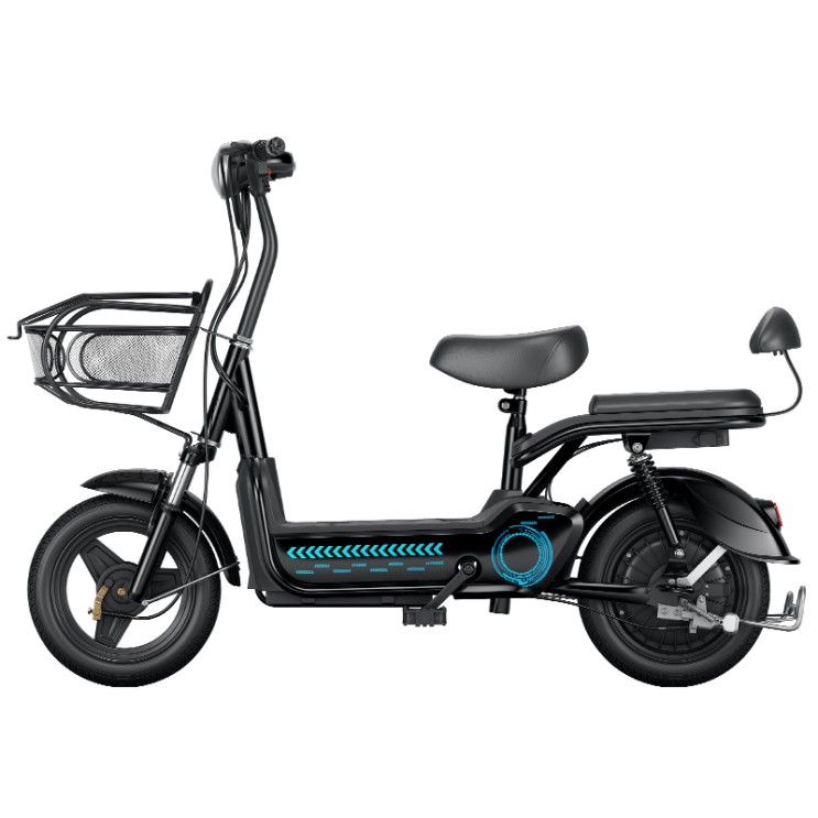 최근 많이 팔린 2인용 전동 스쿠터 리튬배터리 48v 모터 클래식 출퇴근 전기 자전거, 그린 ···