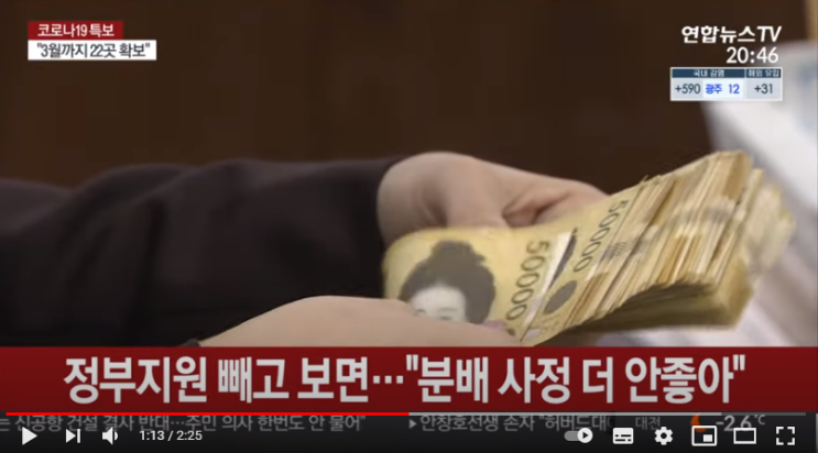 "나랏돈으로 막았지만"…실제 소득·분배 나빠졌다 / 연합뉴스TV "나랏돈으로 막았지만"…실제 소득·분배 나빠졌다 / 연합뉴스TV