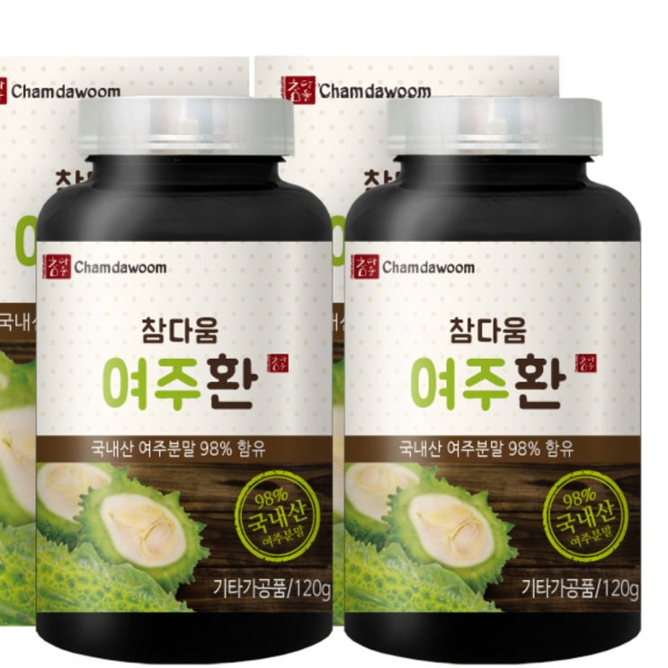 최근 인기있는 참다움 여주환, 120g, 2개입(로켓배송) 추천합니다