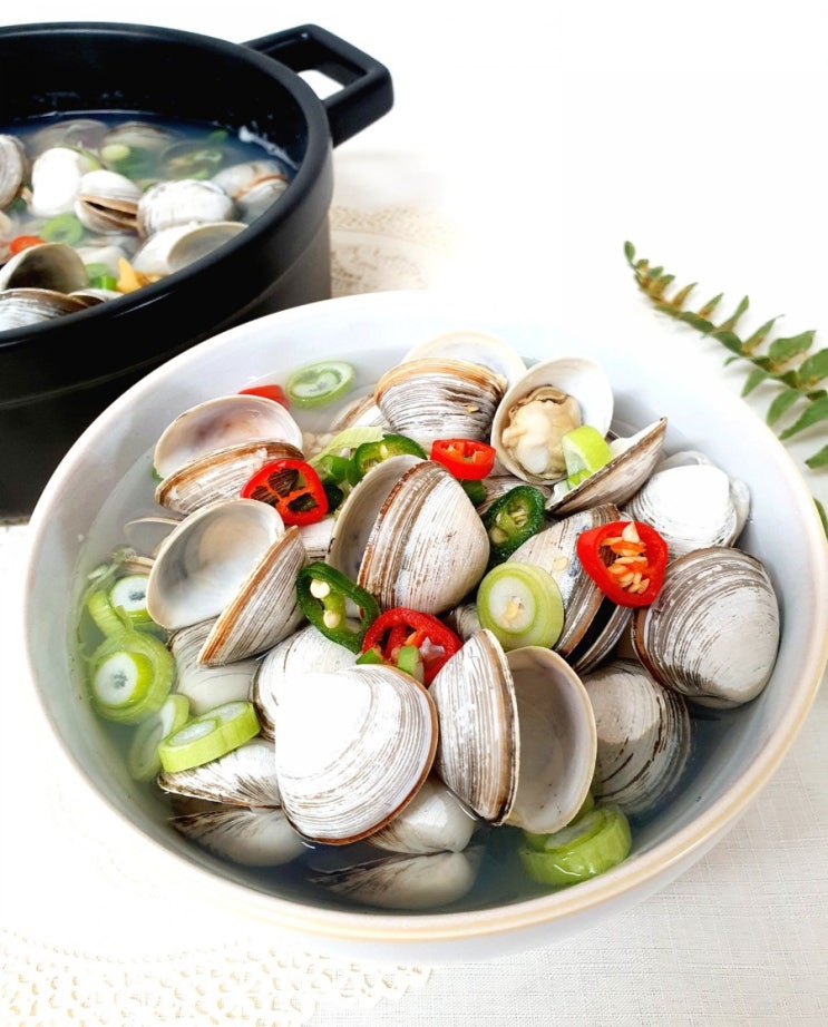  동죽조개탕, 동죽칼국수까지 맛있게~ 동죽해감법
