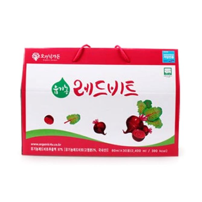  [할인상품] 오가닉가든 유기농 레드비트 건강즙 12,430 원 43% 할인