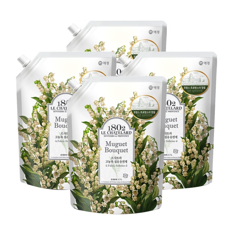 선호도 좋은 르샤트라 고농축 섬유유연제 뮤게부케 리필, 1700ml, 4개(로켓배송) 추천해요 선호도 좋은 르샤트라 고농축 섬유유연제 뮤게부케 리필, 1700ml, 4개(로켓배송) 추천해요