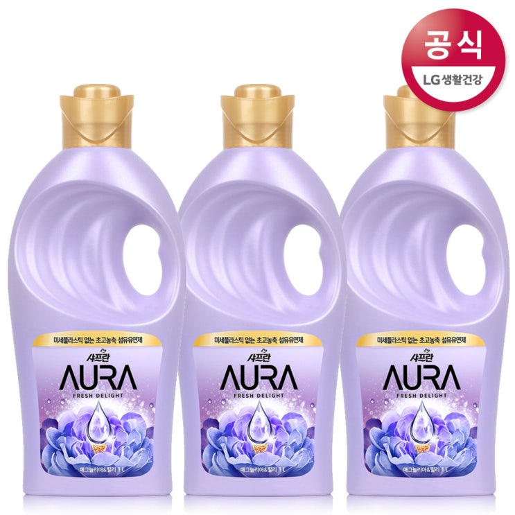 인기 많은 아우라 섬유유연제 프레쉬딜라이트 매그놀리아 1L, 3개 좋아요 인기 많은 아우라 섬유유연제 프레쉬딜라이트 매그놀리아 1L, 3개 좋아요