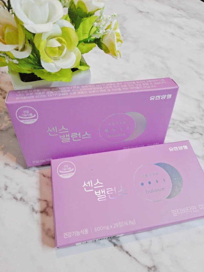 여성 영양제 센스밸런스 하루에 1알씩 아주 간편하게 챙겨 먹기