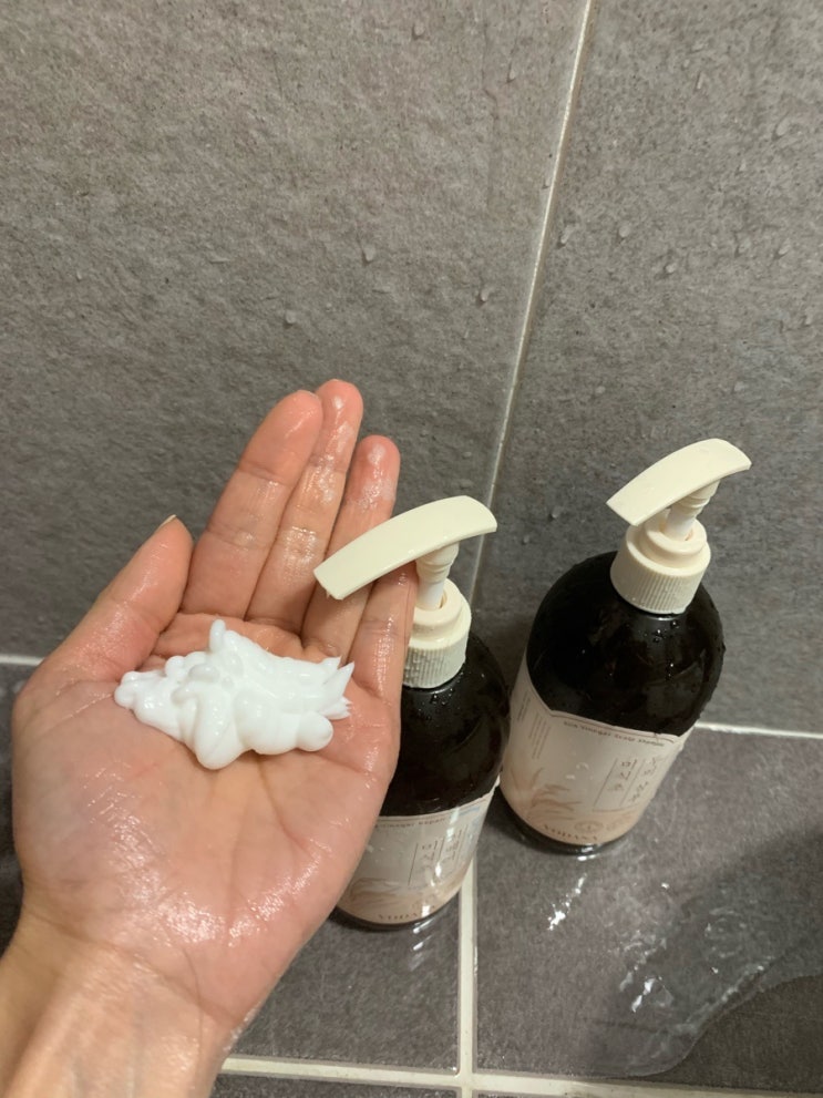  두피건조는 보다나 미식초 샴푸로 건조한 모발은 보다나 미식초 리페어 컨디셔너로 