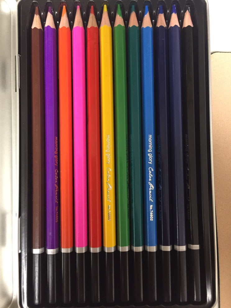 12색깔 연필로 마인드맵 시작하기