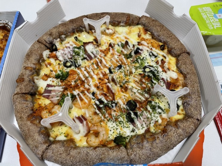 피자알볼로 피자추천 - 쉬림프핫치킨 후기