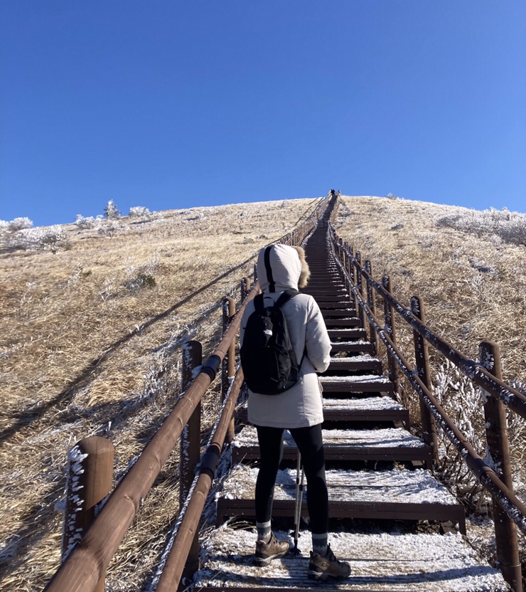  소백산 천동 코스로 비로봉을 올라보았다/ 설산