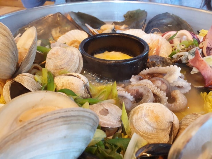  하남 미사 맛집 택이네 조개전골. 깔끔한 조개전골 육수가 끝내주는 국내맛집여행.