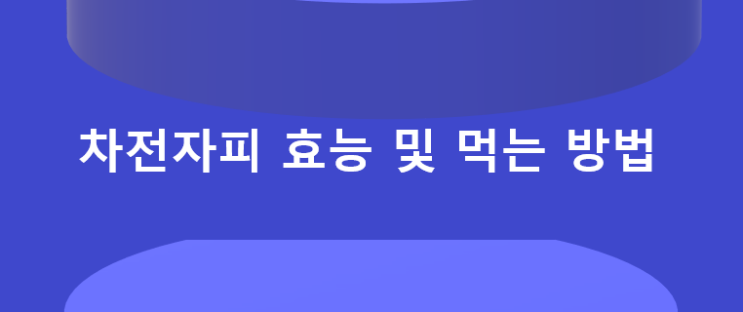 차전자피 효능 부작용 먹는방법 , 차전자피 추천