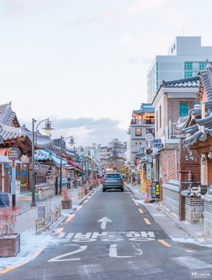  로맨틱했던 겨울 전주한옥마을 (주차장 정보)