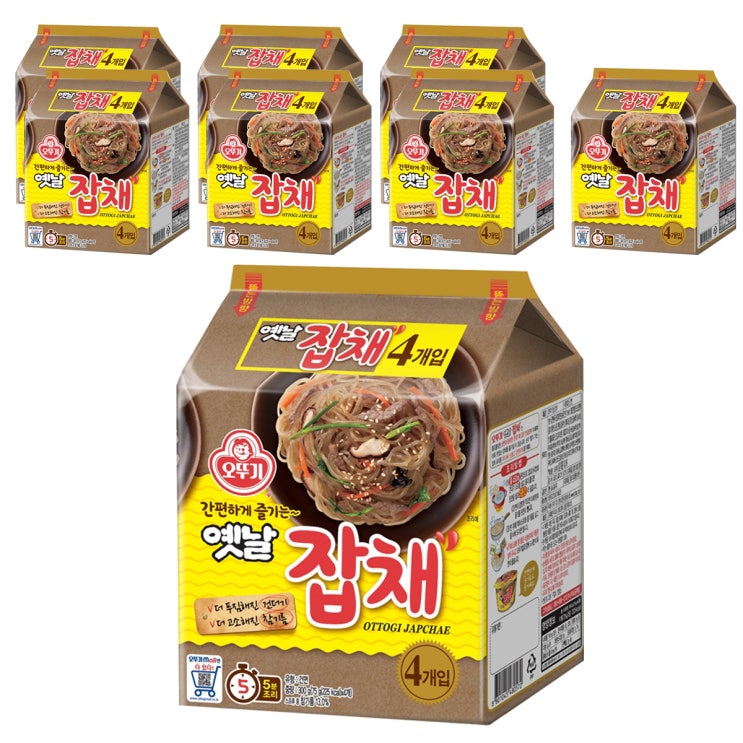 인기 많은 오뚜기 옛날잡채 멀티 75g, 32개(로켓배송) ···