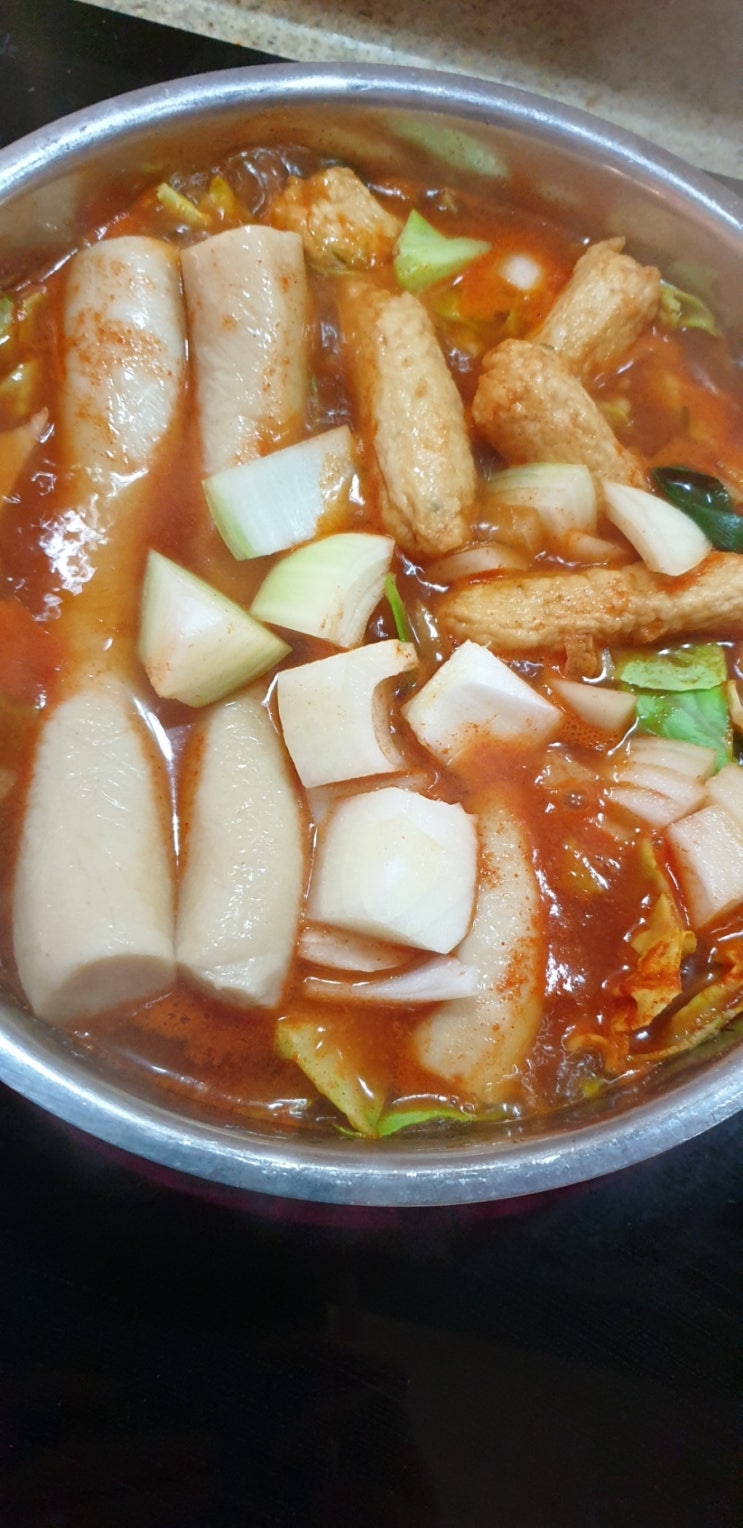  백파더 설날떡볶이?? 현실은 국물떡볶이~ 떡볶이 레시피